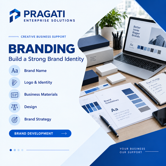Branding Service | Brand Name, Logo & Visual Identity Development